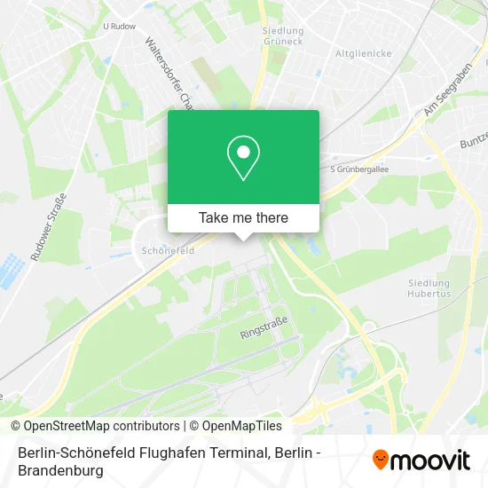 Карта Berlin-Schönefeld Flughafen Terminal