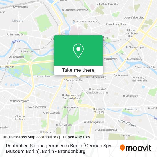 Deutsches Spionagemuseum Berlin (German Spy Museum Berlin) map