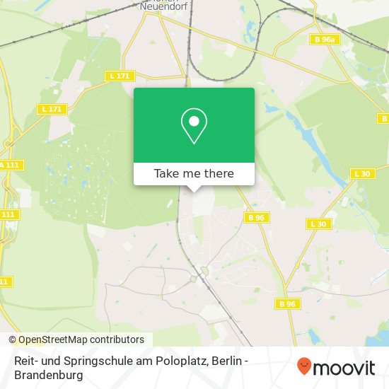 Reit- und Springschule am Poloplatz map