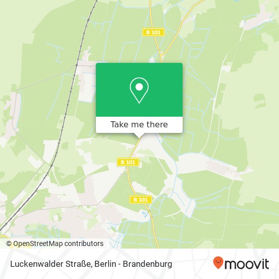 Luckenwalder Straße map