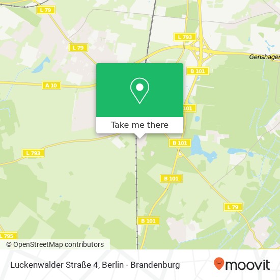 Luckenwalder Straße 4 map