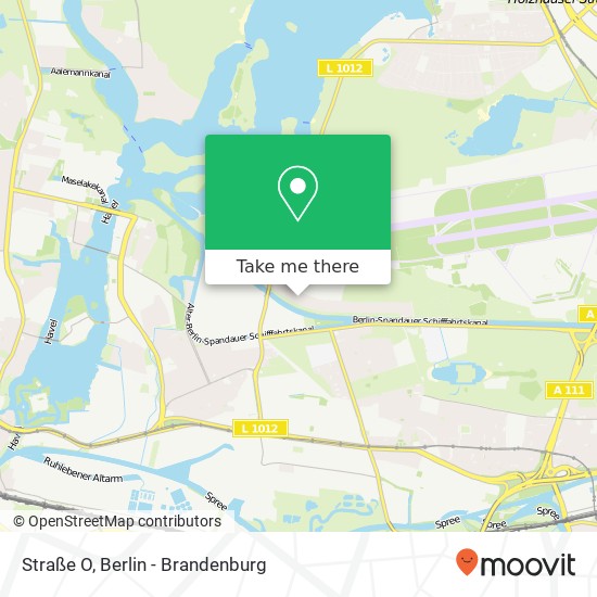 Straße O map
