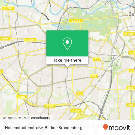 Карта Hohenstaufenstraße