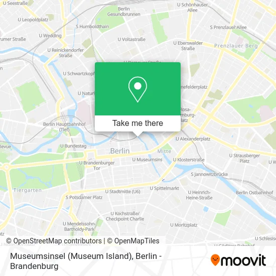 Карта Museumsinsel (Museum Island)