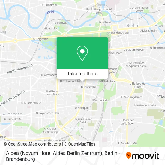 Карта Aldea (Novum Hotel Aldea Berlin Zentrum)