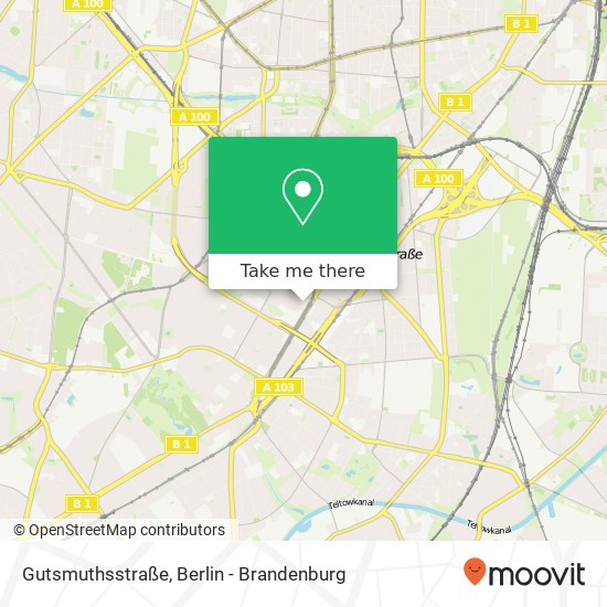 Карта Gutsmuthsstraße