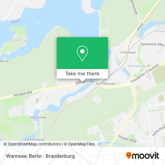 Wannsee map
