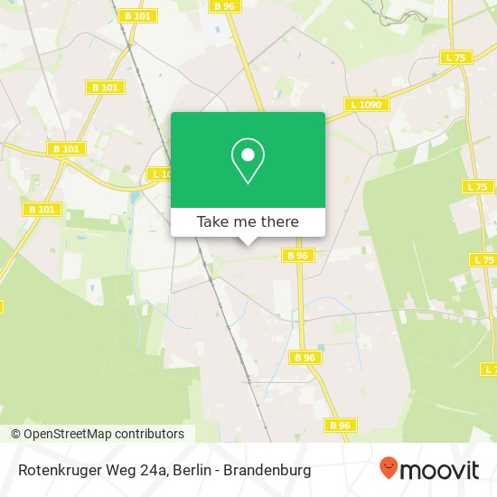 Rotenkruger Weg 24a map