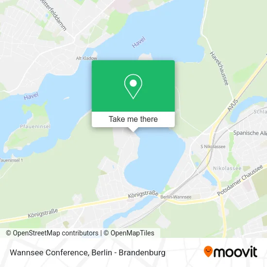 Карта Wannsee Conference