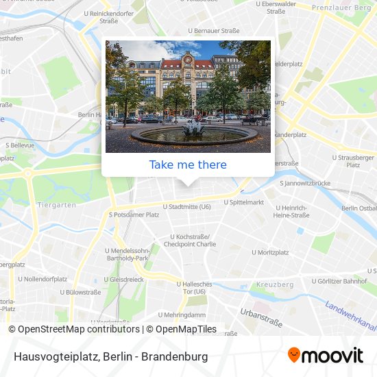 Hausvogteiplatz map