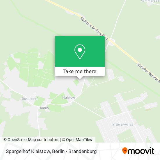 Spargelhof Klaistow map