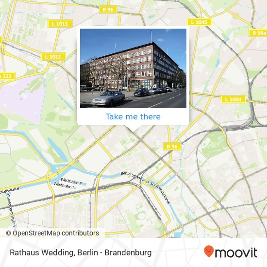 Rathaus Wedding map