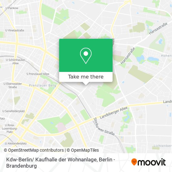 Kdw-Berlin/ Kaufhalle der Wohnanlage map