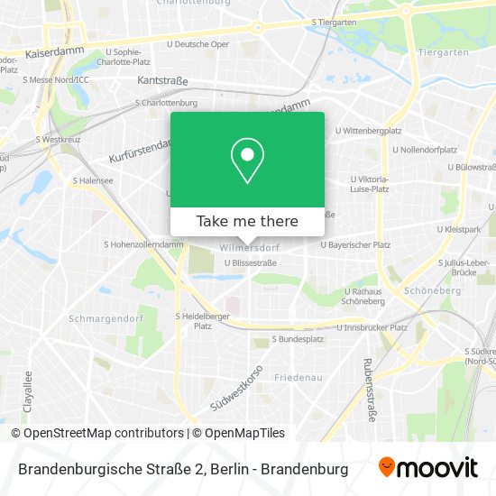 Карта Brandenburgische Straße 2