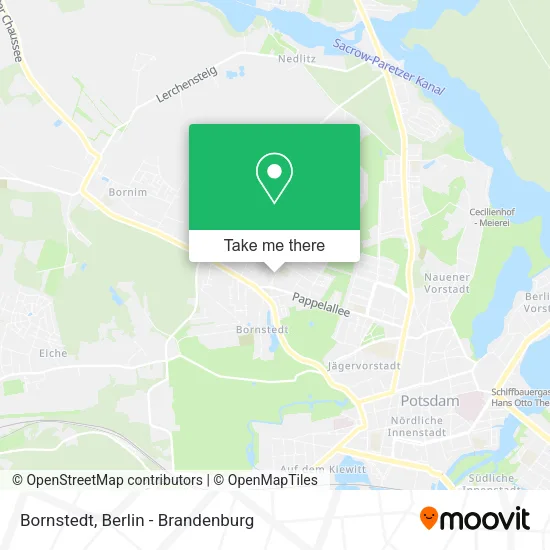 Карта Bornstedt