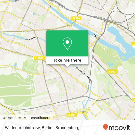 Wildenbruchstraße map