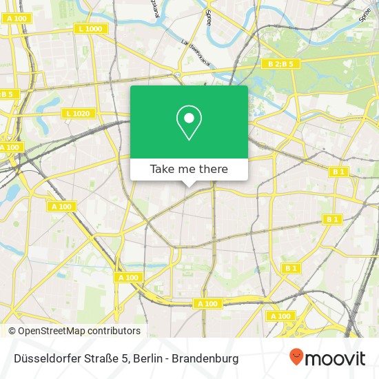 Карта Düsseldorfer Straße 5