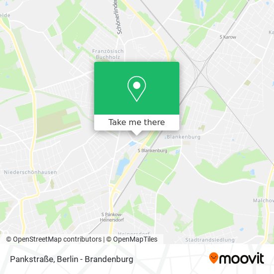 Pankstraße map
