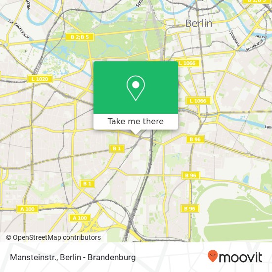 Mansteinstr. map