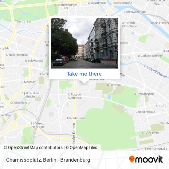 Карта Chamissoplatz