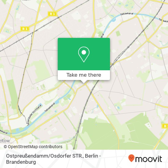 Ostpreußendamm/Osdorfer STR. map