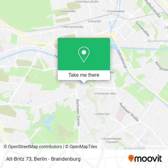 Карта Alt-Britz 73