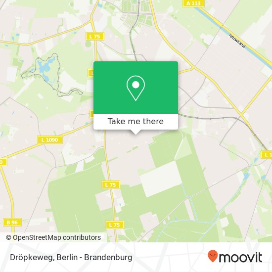 Dröpkeweg map