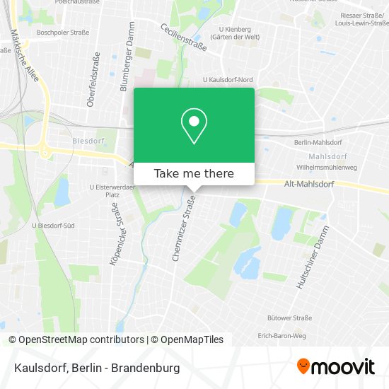 Kaulsdorf map