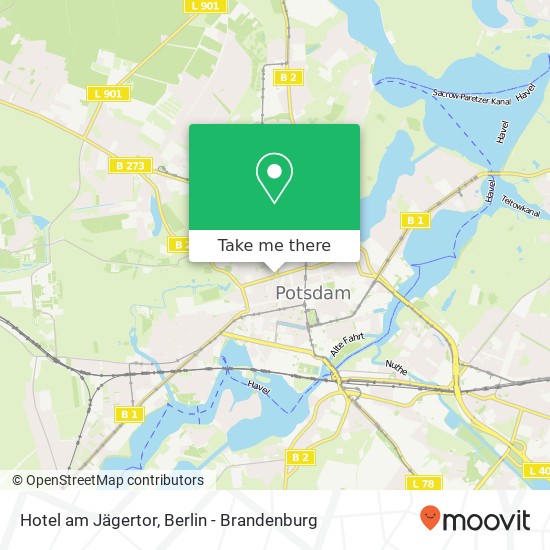 Hotel am Jägertor map