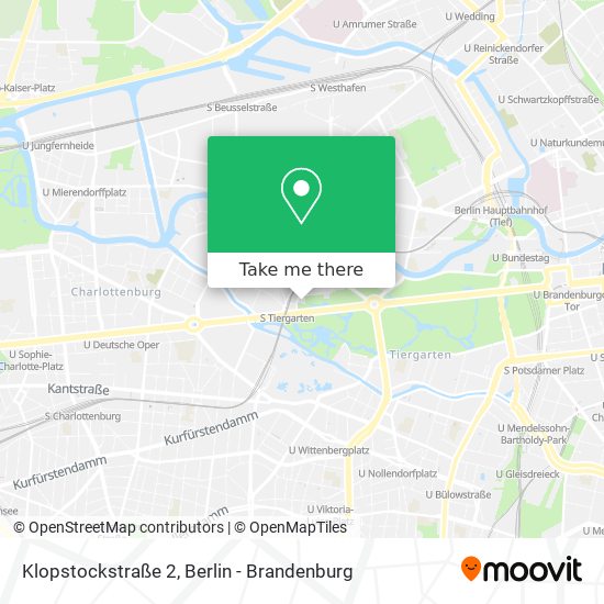 Klopstockstraße 2 map