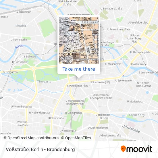 Voßstraße map