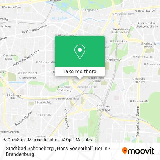 Карта Stadtbad Schöneberg „Hans Rosenthal“