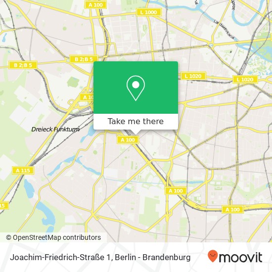 Joachim-Friedrich-Straße 1 map