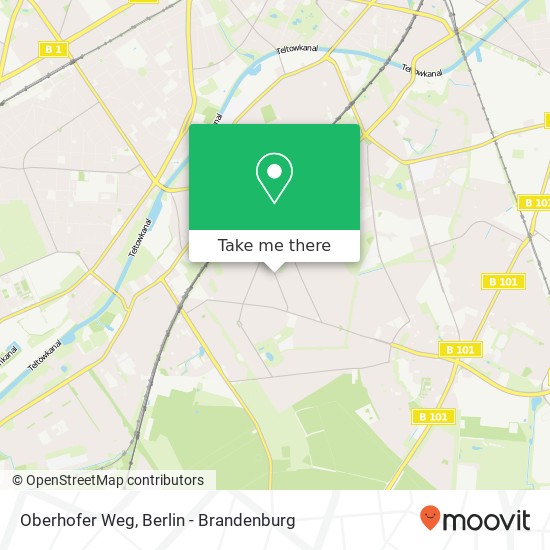 Oberhofer Weg map
