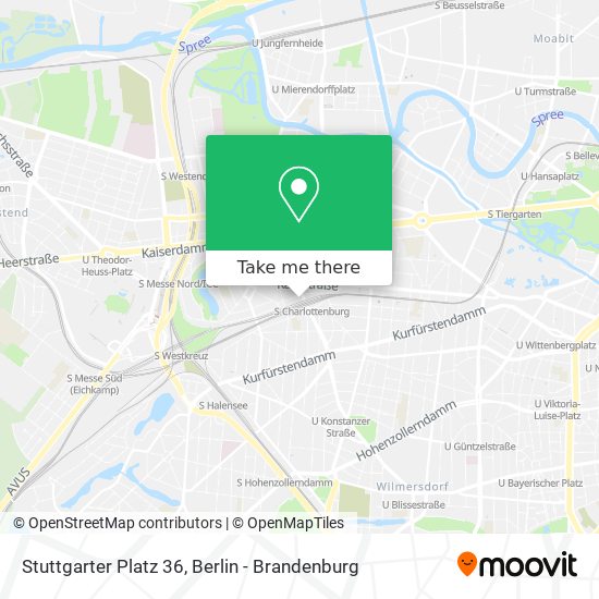 Stuttgarter Platz 36 map