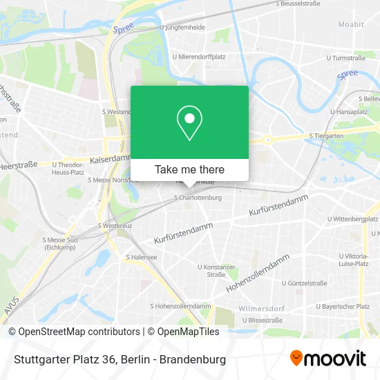 Stuttgarter Platz 36 map