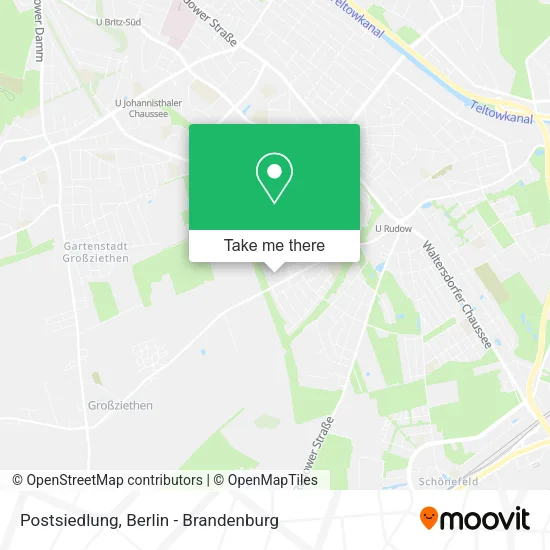 Карта Postsiedlung