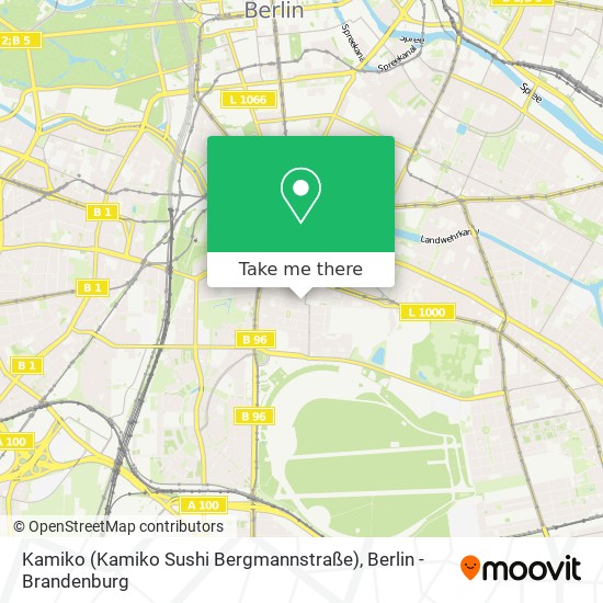 Kamiko (Kamiko Sushi Bergmannstraße) map