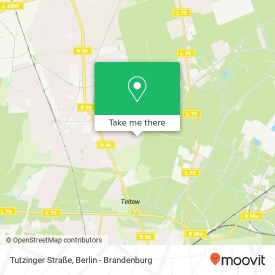 Карта Tutzinger Straße