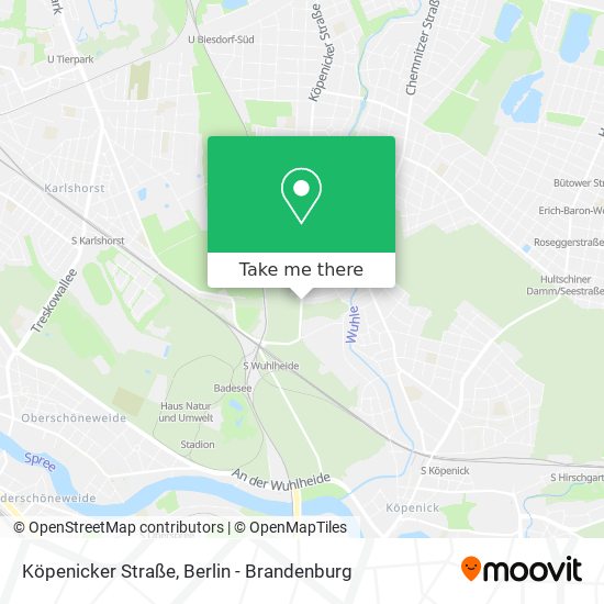 Köpenicker Straße map