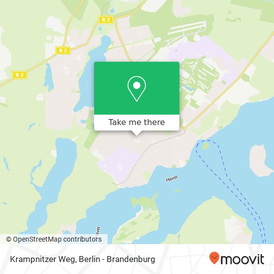 Карта Krampnitzer Weg