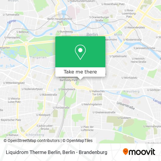 Liquidrom Therme Berlin map