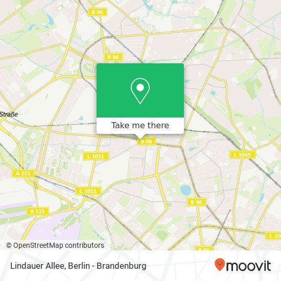 Карта Lindauer Allee