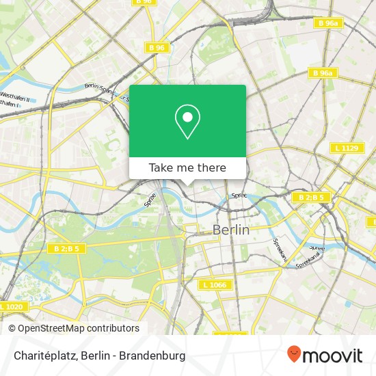 Charitéplatz map