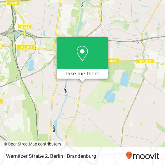 Карта Wernitzer Straße 2