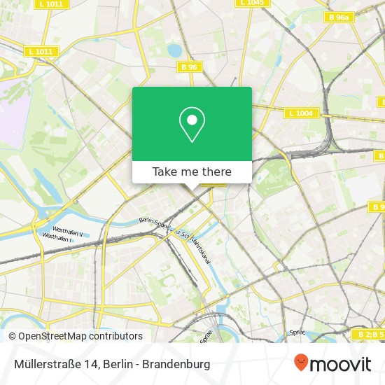 Müllerstraße 14 map