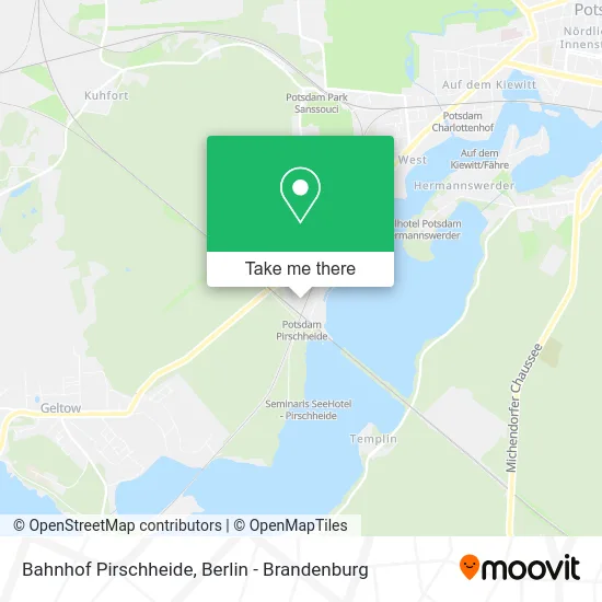 Карта Bahnhof Pirschheide