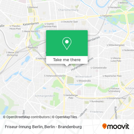 Friseur-Innung Berlin map