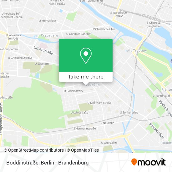Boddinstraße map