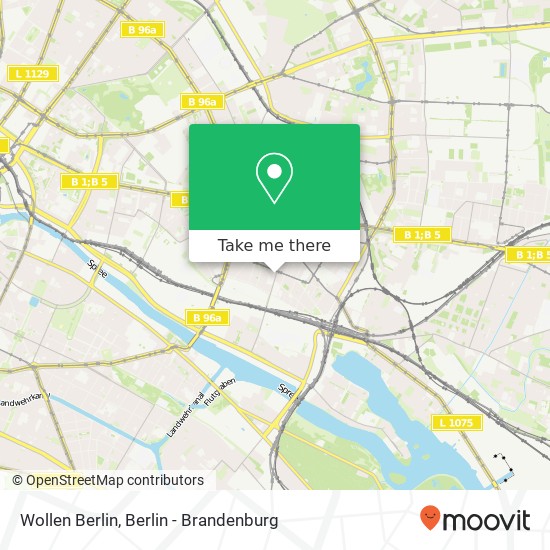 Wollen Berlin map